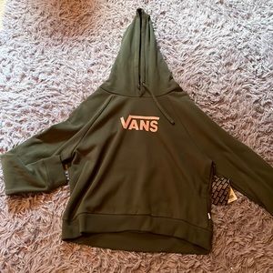 This is a green vans hoodie! Never before worn,brand new with tags.